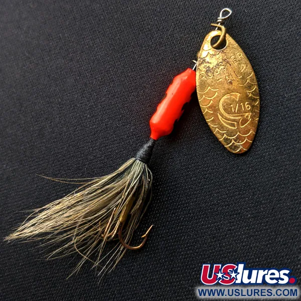 Yakima Bait Worden’s Original Rooster Tail, золото, 2,6 г, блешня оберталка (вертушка) #14949