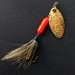 Yakima Bait Worden’s Original Rooster Tail, золото, 2,6 г, блешня оберталка (вертушка) #14949