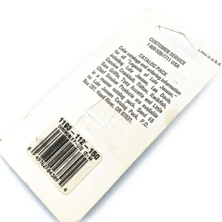 Luhr Jensen Hus-lure, нікель, 2 г, блесна коливалка (колебалка) #14950