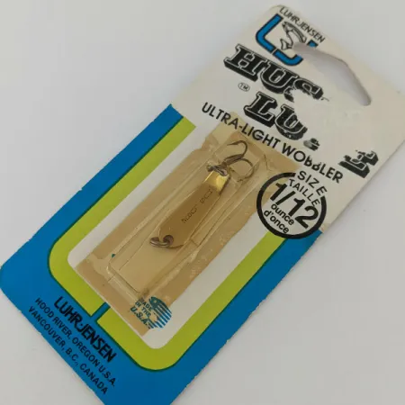 Luhr Jensen Hus-lure, помаранчевий/золото, 2 г, блесна коливалка (колебалка) #14951