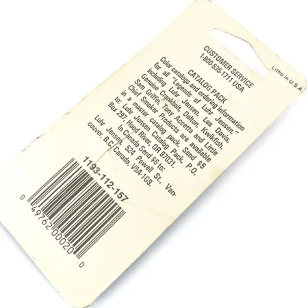 Luhr Jensen Hus-lure, помаранчевий/золото, 2 г, блесна коливалка (колебалка) #14951