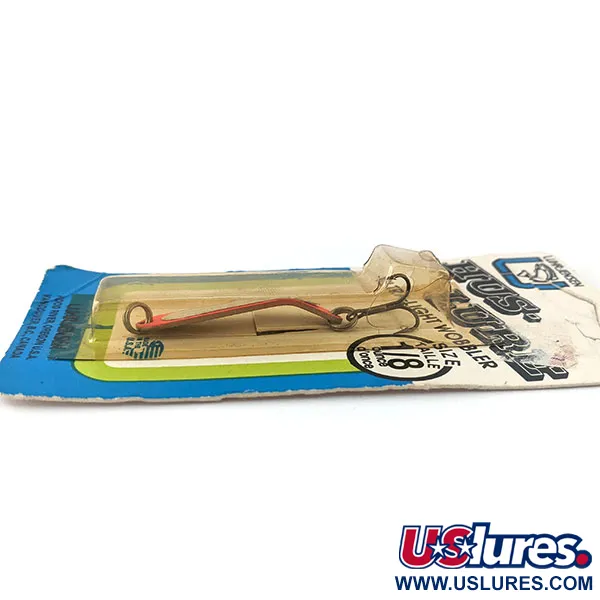 Luhr Jensen Hus-lure, помаранчевий/золото, 4 г, блесна коливалка (колебалка) #14952