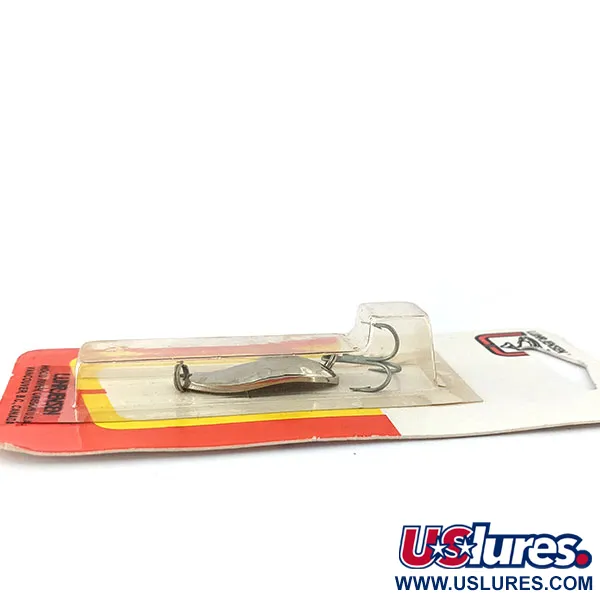 Luhr Jensen Little Jewel, карбований нікель, 5 г, блесна коливалка (колебалка) #14958