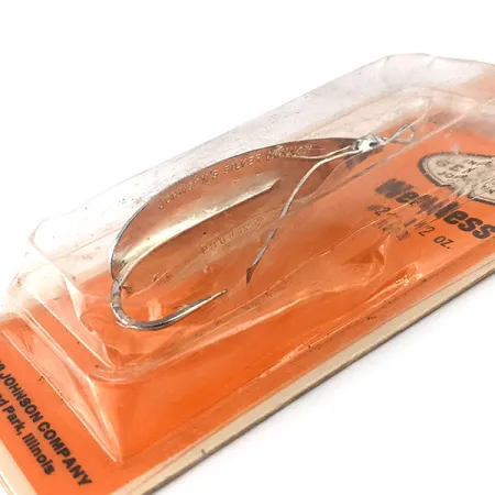 Незачіпляйка Johnson Silver Minnow, 1970-e, 14 г, блесна коливалка (колебалка) #14978