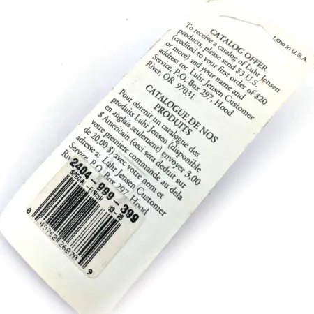 ​ Luhr Jensen 2, 11 г, блешня оберталка (вертушка) #14986