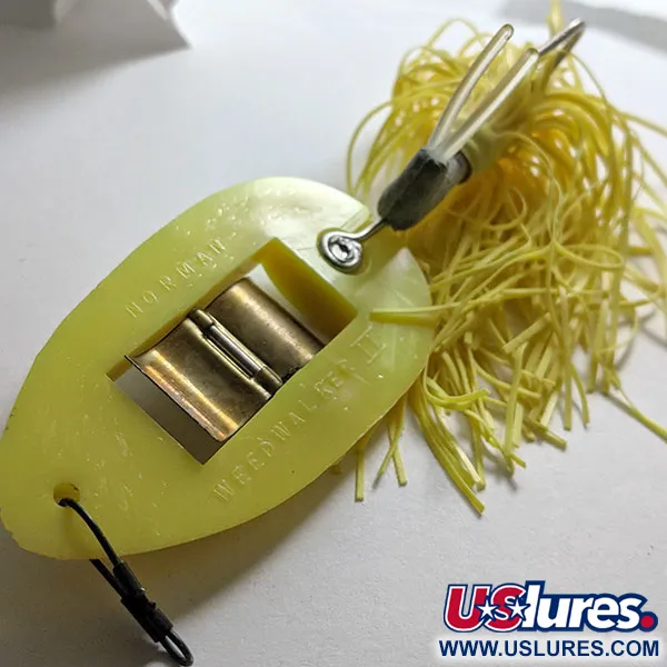  Незачіпляйка Norman Weedwalker, Жовтий, 14 г, блесна коливалка (колебалка) #15214