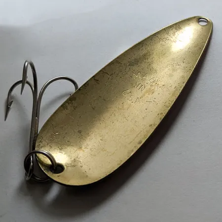 Worth Chippewa Steel Spoon, Чеканна латунь, 14 г, блесна коливалка (колебалка) #15777