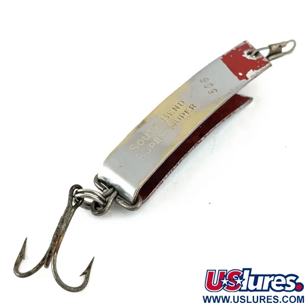 South Bend Super-Duper 506, Хром, 7 г, блесна коливалка (колебалка) #15227
