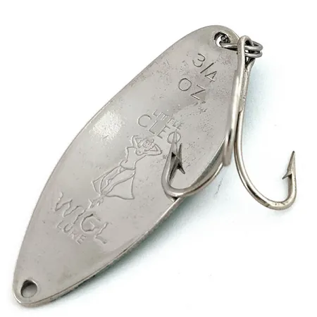 Seneca Little Cleo (Hula Girl), Хром/зелений, 21 г, блесна коливалка (колебалка) #15240