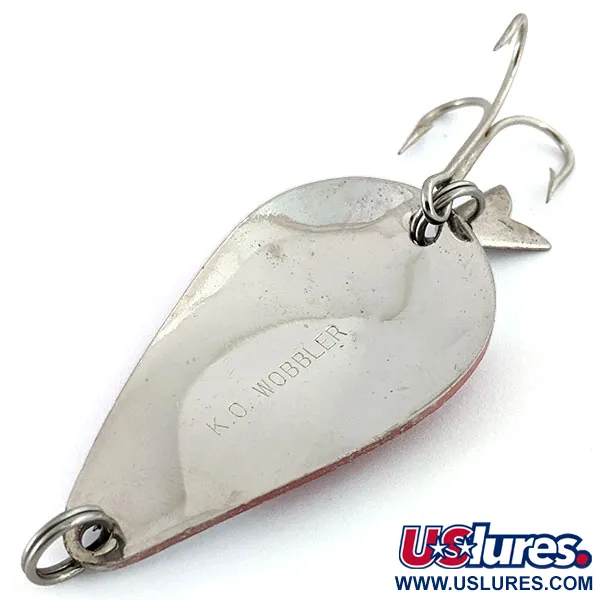 Acme K.O. Wobbler, Червоний/хром, 21 г, блесна коливалка (колебалка) #15246