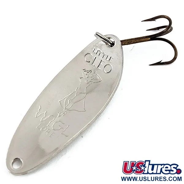 Seneca Little Cleo (Hula Girl), Хром, 10 г, блесна коливалка (колебалка) #15256