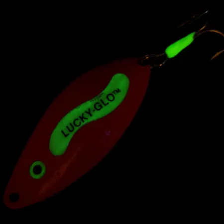 Mack's Lures ​Mack's Lure Lucky Glo, 21 г, блесна коливалка (колебалка) #15287