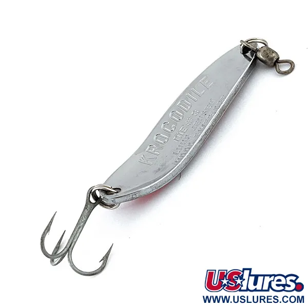 Luhr Jensen Krocodile #3, Хром, 14 г, блесна коливалка (колебалка) #15312