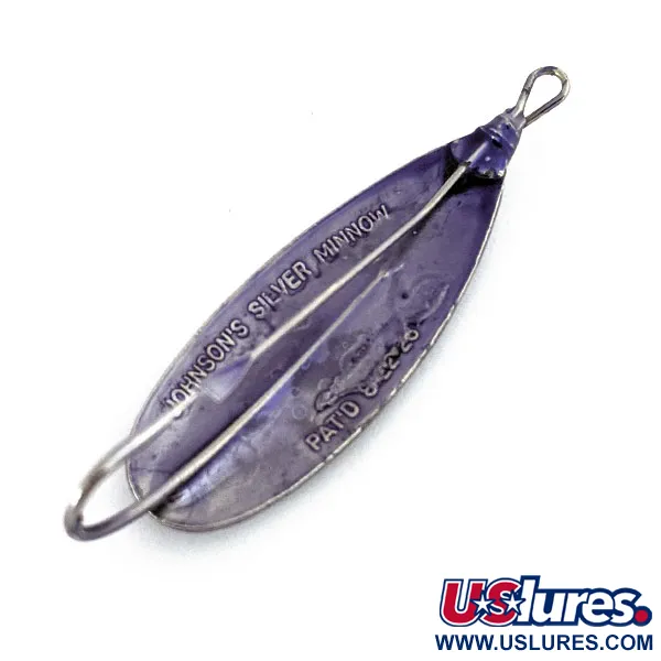  Незачіпляйка Johnson Silver Minnow, Фіолет, 5 г, блесна коливалка (колебалка) #15319