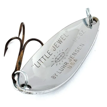 Luhr Jensen Little Jewel, Хром, 9 г, блесна коливалка (колебалка) #15398