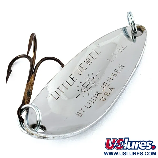Luhr Jensen Little Jewel, Хром, 9 г, блесна коливалка (колебалка) #15398