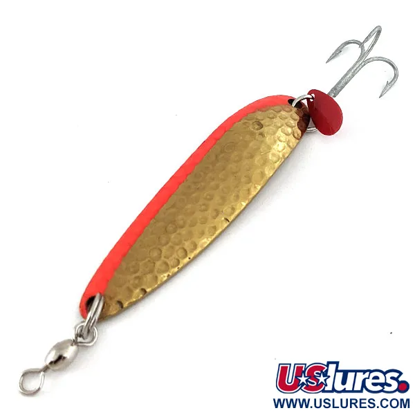 Luhr Jensen Krocodile #4, золото, 14 г, блесна коливалка (колебалка) #15399