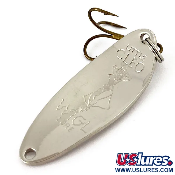 Seneca Little Cleo (Hula Girl), Хром, 10 г, блесна коливалка (колебалка) #15437