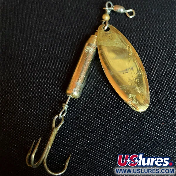 Luhr Jensen Bang Tail 5, золото, 7 г, блешня оберталка (вертушка) #15445