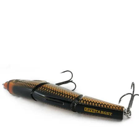 LiveTarget  Live Target Swimbait Slow Sink, золото, 70 г, воблер #15465