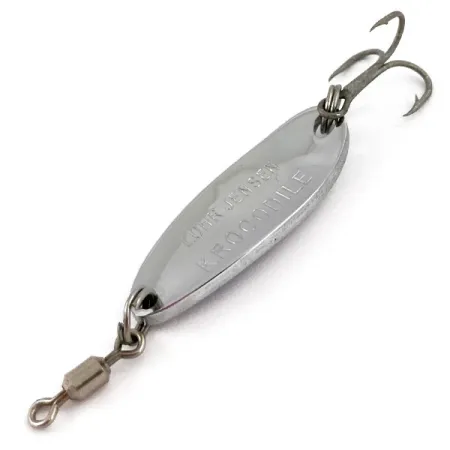 Luhr Jensen Krocodile, Хром/синя голограма, 7 г, блесна коливалка (колебалка) #15869