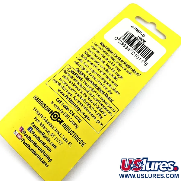  Panther Martin 4, , 4 г, блешня оберталка (вертушка) #15723