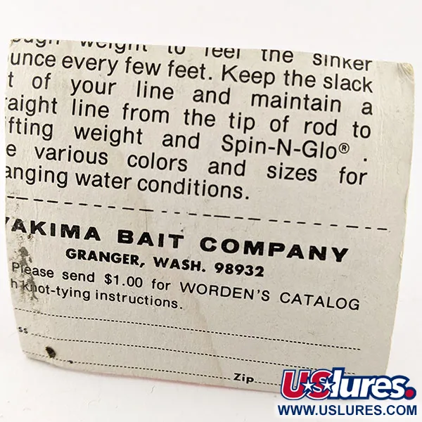 Yakima Bait Spin-N-Glo, , 9 г, блешня оберталка (вертушка) #15736