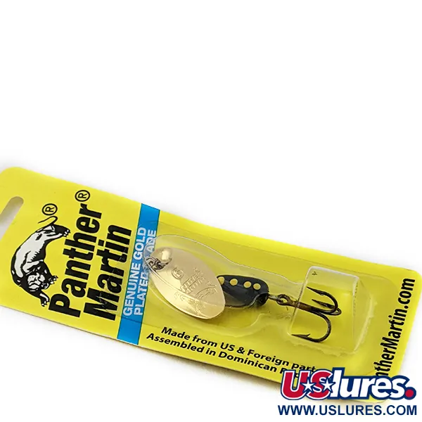  Panther Martin 6, золото, 6 г, блешня оберталка (вертушка) #15752