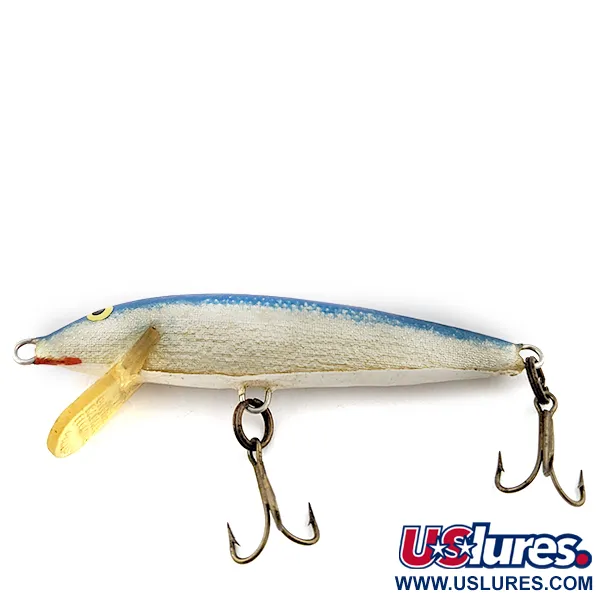  Rapala Original Floater F6, SB (Silver Blue), 3 г, воблер #15773