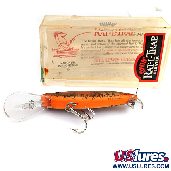  ​Bill Lewis DIVIN' MAG TRap Rat-L-Trap Floater, , 10 г, воблер #15912