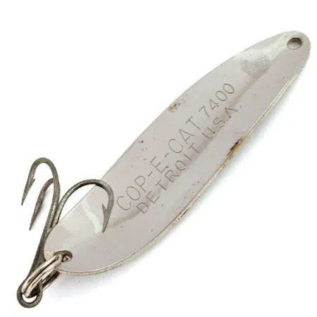 Eppinger Dardevle Cop-E-Cat 7400, Хром/білий, блесна коливалка (колебалка) #15919