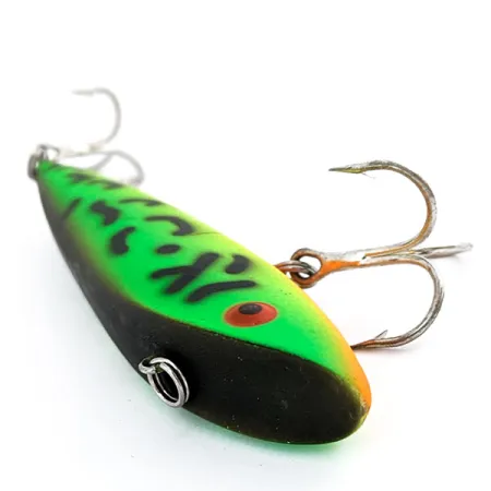 ​Cotton Cordell Ratt'l Spot Minnow UV (світиться в ультрафіолеті), Fire Tiger, 19 г, воблер #16092
