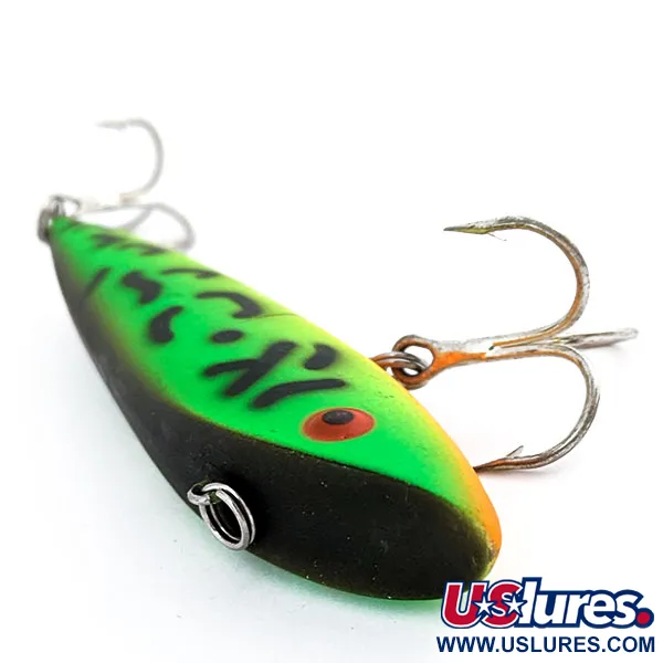  ​ Cotton Cordell Ratt'l Spot Minnow UV (світиться в ультрафіолеті), Fire Tiger, 19 г, воблер #15924