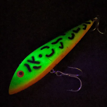 ​Cotton Cordell Ratt'l Spot Minnow UV (світиться в ультрафіолеті), Fire Tiger, 19 г, воблер #16092