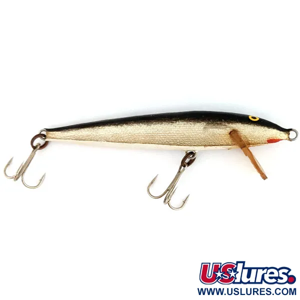  ​Rapala Original Floater F9, S (Silver), 4 г, воблер #15935