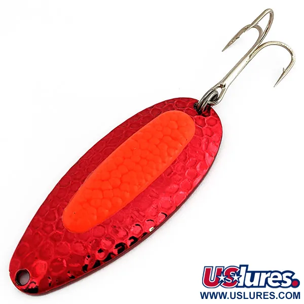  Blue Fox Pixee UV (світиться в ультрафіолеті), червоний металік UV - світиться в ультрафіолеті, 24 г, блесна коливалка (колебалка) #15972