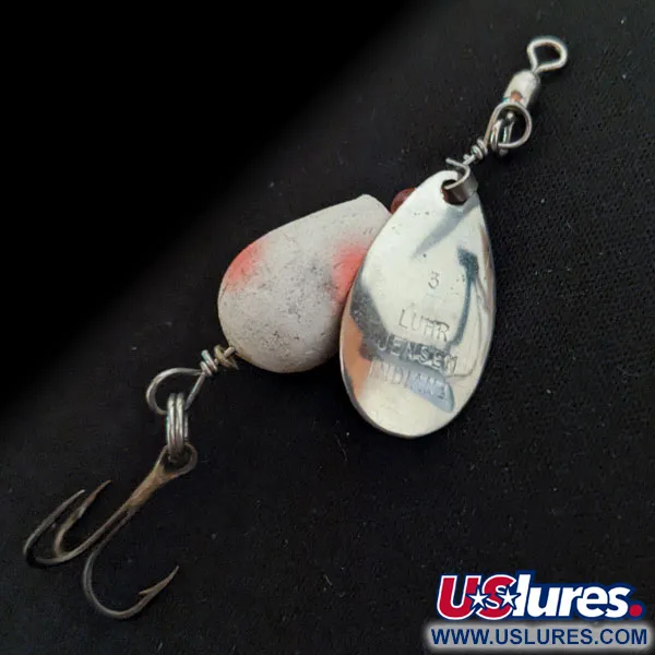  Luhr Jensen Cherry Bobber, Хром, 2,5 г, блешня оберталка (вертушка) #15982