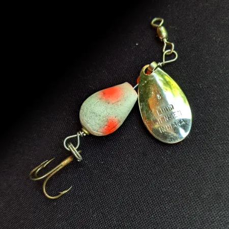 Luhr Jensen Cherry Bobber, Хром, 2,5 г, блешня оберталка (вертушка) #15982