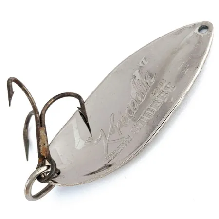 Luhr Jensen ​Lil' Kroc (Krocodile Stubby), Хром/синій, 21 г, блесна коливалка (колебалка) #15988