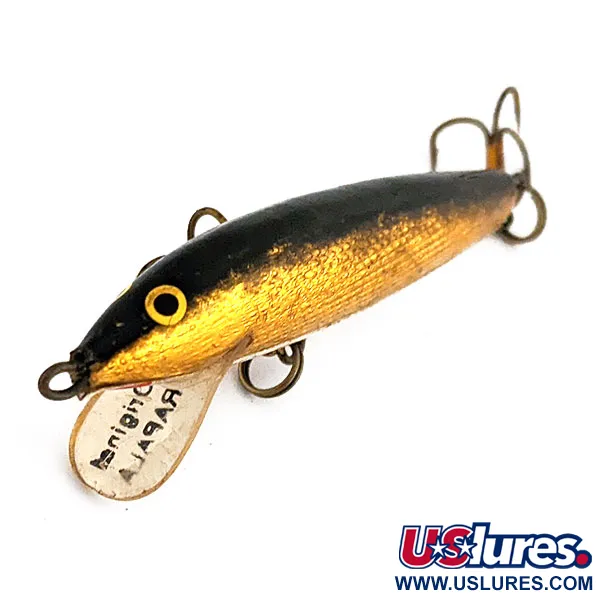  ​Rapala Original Floater F6, раритет, G (Gold), 3 г, воблер #16021