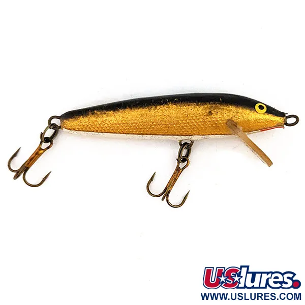  ​Rapala Original Floater F6, раритет, G (Gold), 3 г, воблер #16021