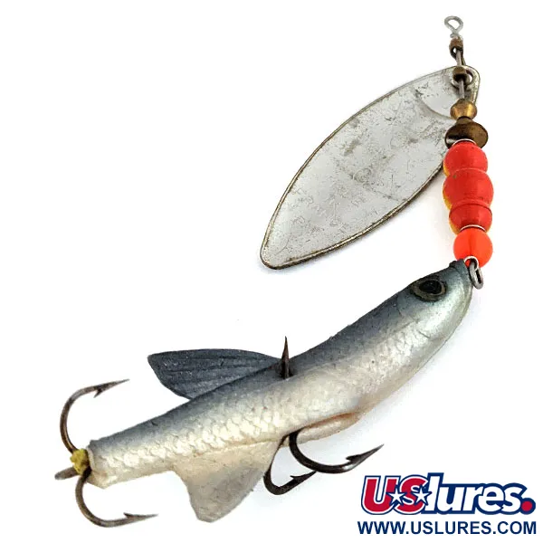  Mepps Aglia Long 3 Mino, срібло, 14 г, блешня оберталка (вертушка) #16030