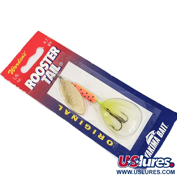 Yakima Bait Worden’s Original Rooster Tail, , 4,7 г, блешня оберталка (вертушка) #16101