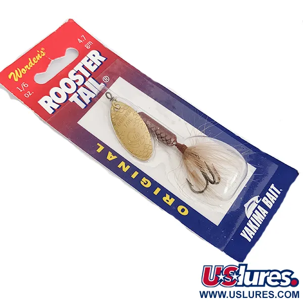 Yakima Bait Worden’s Original Rooster Tail, 4,7 г, блешня оберталка (вертушка) #16105