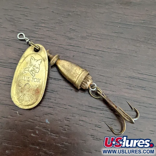 Blue Fox Super Vibrax 2, латунь, 6 г, блешня оберталка (вертушка) #16142