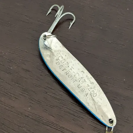 Eppinger Dardevle Cop-E-Cat 7400, Синій/нікель, 14 г, блесна коливалка (колебалка) #16149