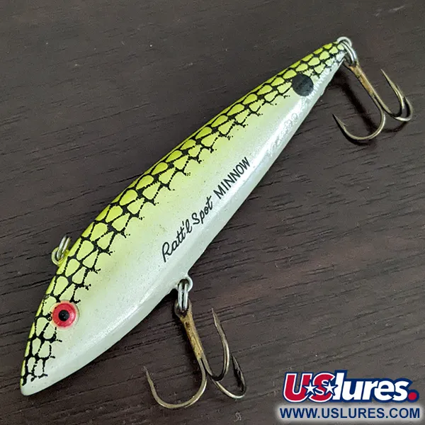  Cotton Cordell Ratt'l Spot Minnow G-Finish, , 21 г, воблер #16150