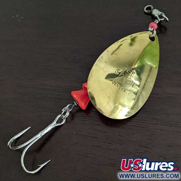 Luhr Jensen TEE Spoon, золото, 10 г, блешня оберталка (вертушка) #16162