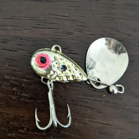 Luhr Jensen Little George Tail Spinner, Хром, 7 г, блешня оберталка (вертушка) #16203