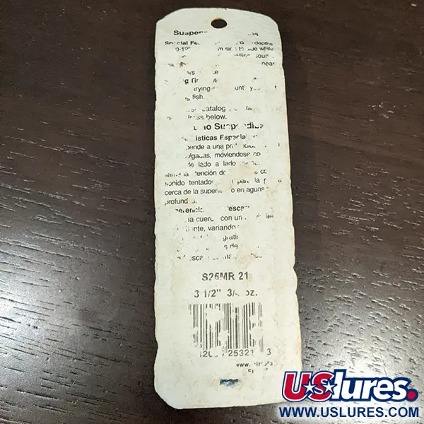 L&S Bait Mirro lure MirrOlure S25MR Suspending Twitchbait, , 21 г, воблер #16258